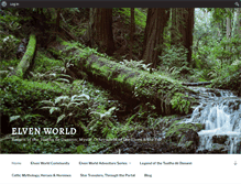 Tablet Screenshot of elvenworld.org
